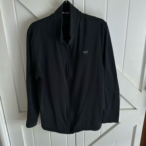 Black zip up jacket
